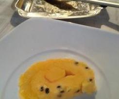 Torta de limão e maracujá