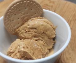 Gelado de Doce de Leite e Bolacha Maria