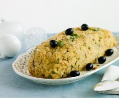 Rolo de Bacalhau com Broa