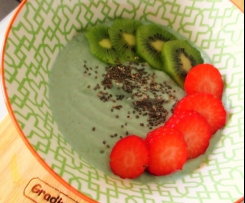 Papas de trigo sarraceno com abacate e maçã