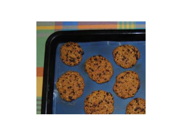 Bolachas de aveia sem manteiga