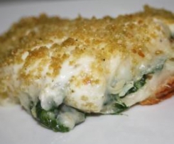 Escondidinho de Bacalhau e Espinafres