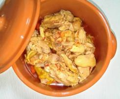 Frango com Cerveja Preta