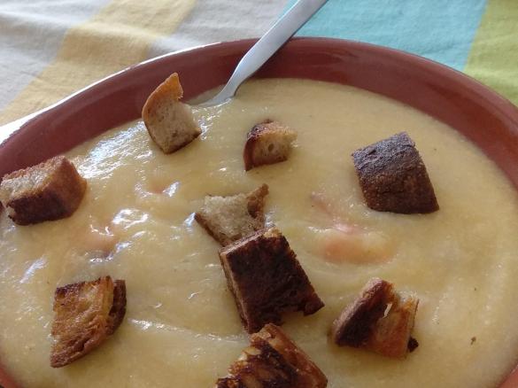 Papas de xarém ou milho