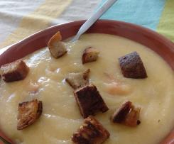 Papas de xarém ou milho