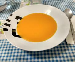 Sopa creme de cenoura