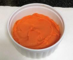 Puré de batata doce assada