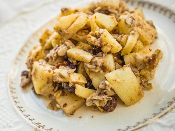 Strudel de maçã sem açúcar