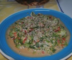 Salada de iogurte