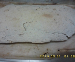 pão com ervas aromáticas e picante