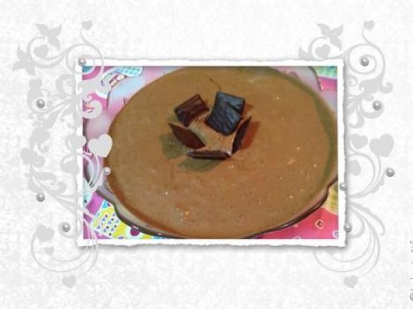 Mousse de chocolate com menta