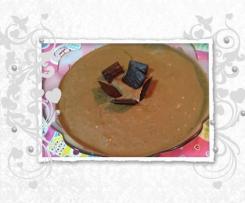 Mousse de chocolate com menta