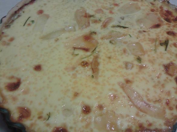 Quiche com ervas aromáticas