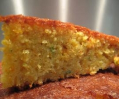 Bolo de cenoura e courgete (Bolo para chá)