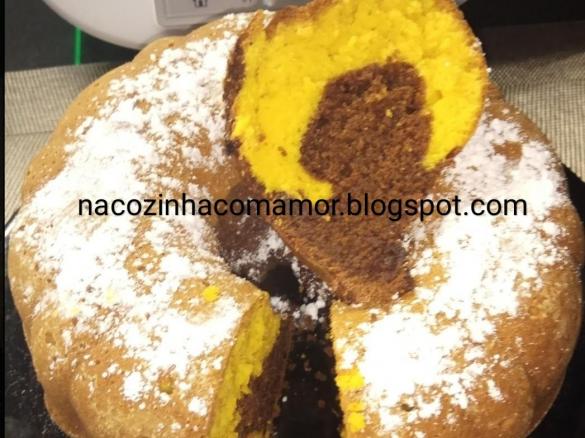 Bolo de Cenoura e Chocolate
