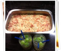 BACALHAU COM ESPARGOS E CAMARÃO