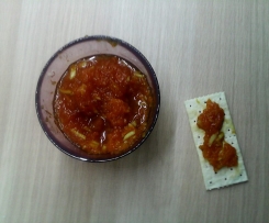 Doce abóbora com amêndoa com pouco açucar