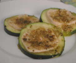 Courgette aromática a vapor