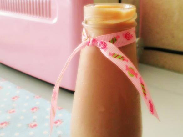 Iogurte líquido de chocolate