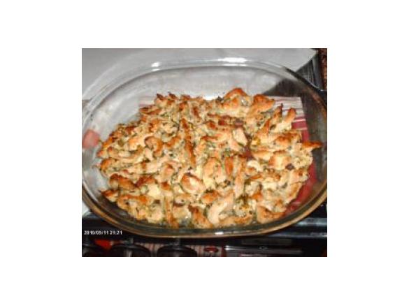 Tiras de perú tostadinhas