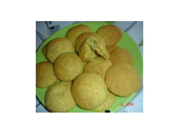 Bolachas de limão com sementes de papoila