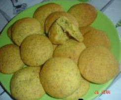 Bolachas de limão com sementes de papoila