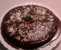 Bolo de chocolate com pão ralado