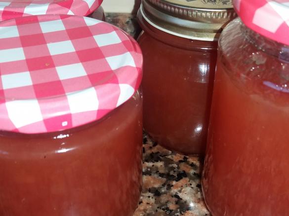 Doce de Pêssego com Canela