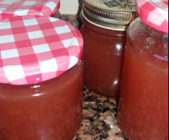 Doce de Pêssego com Canela