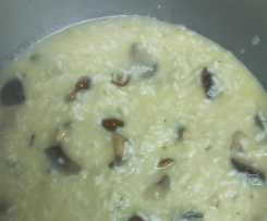 Risotto de cogumelos