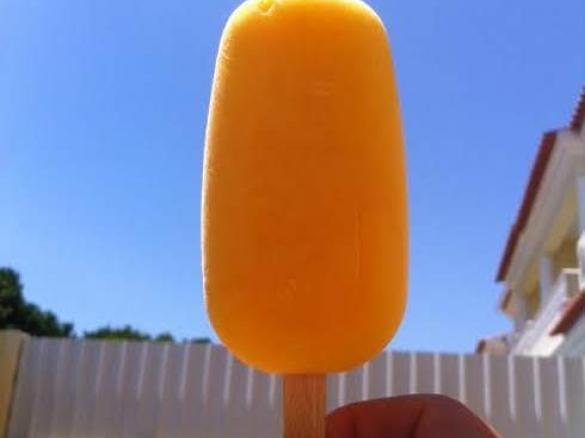 Gelado de Laranja e Cenoura (Lactose and Gluten Free)