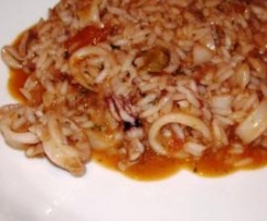 Arroz de lulas