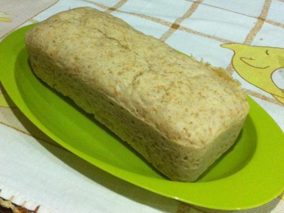 Pão de forma sem côdea Integral