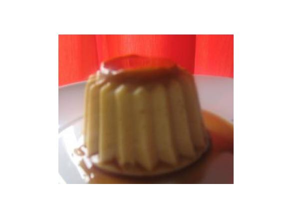 Pudim mandarim com bolacha Maria