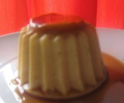 Pudim mandarim com bolacha Maria