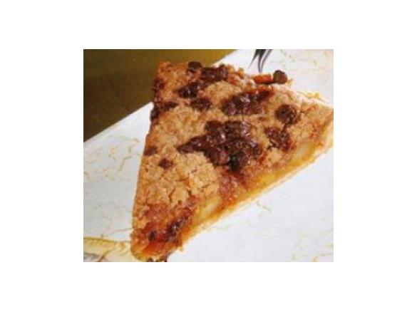 Bolo de pêra e pepitas de chocolate