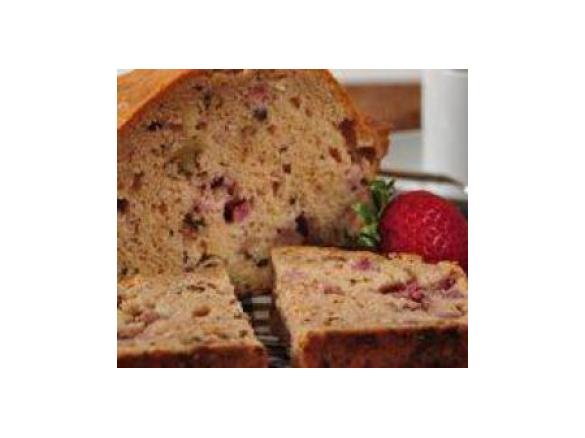 Pão fresco de Morangos para a Mãe