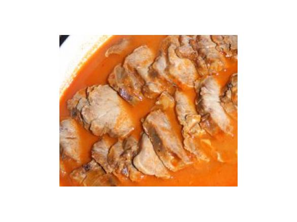 Lingua de vaca estufada