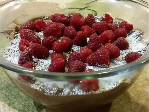 Mousse de chocolate vegan