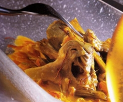 Alcachofra na cerveja