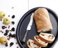 PÃO DE FRUTOS SECOS E MAÇÃ (Receita XL)