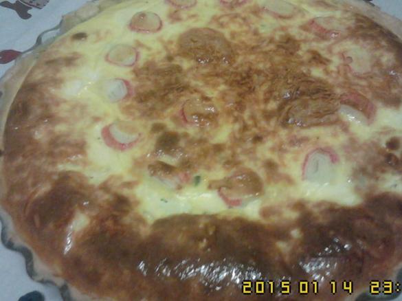 Quiche de bacalhau