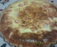 Quiche de bacalhau