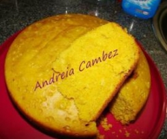 Bolo de cenoura com especiarias