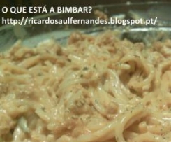 Esparguete á bolonhesa 