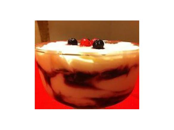 Mousse Rápida de frutos vermelhos 