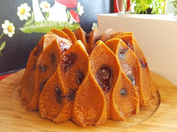 Bolo de Fubá e Goiabada