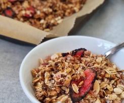 Granola de morango