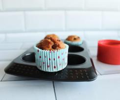 Muffins de Banana e Chocolate (só com 1 Ovo)