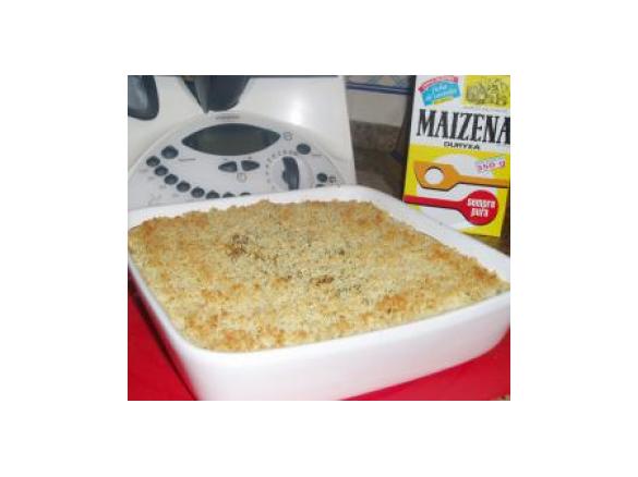 Béchamel de Pescada e Legumes